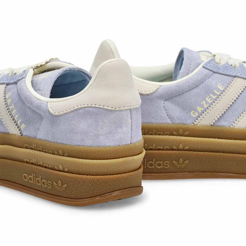 Women's Gazelle Bold Platform Sneaker - Crystal Sky/Pearl/Gold Metallic