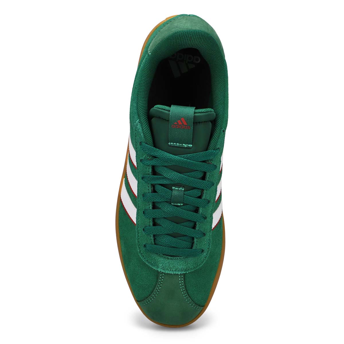 Men's VL Court 3.0 Lace Up Sneaker - Dark Green/White/Burgundy