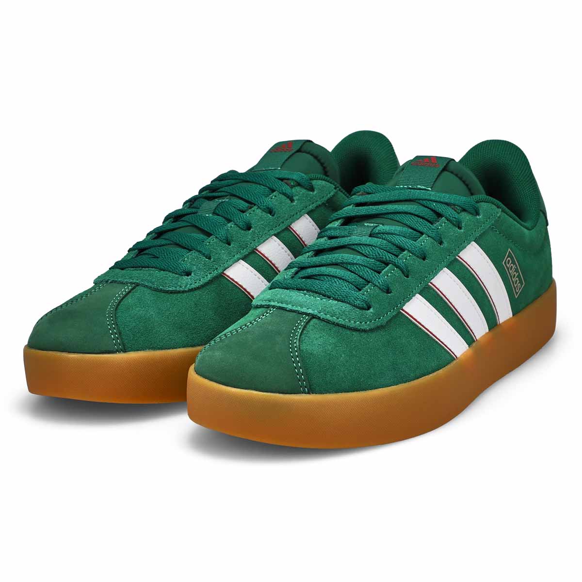 Men's VL Court 3.0 Lace Up Sneaker - Dark Green/White/Burgundy