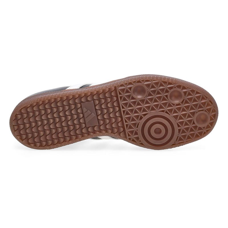 Espadrille à lacets unisexe Samba - Noir/Blanc/Rouge vif