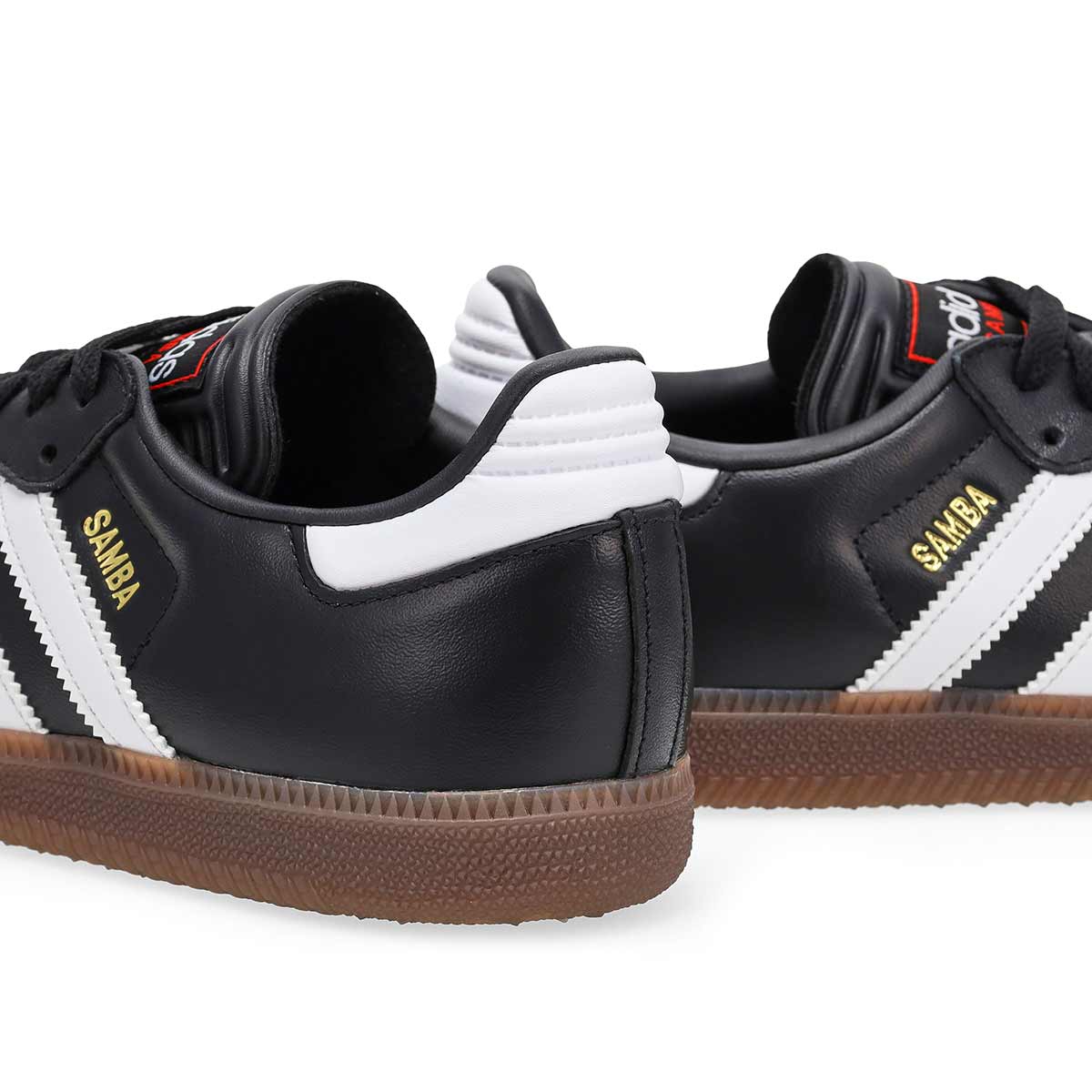 Espadrille lacets unisexe Samba - Noir/Blanc/Rou