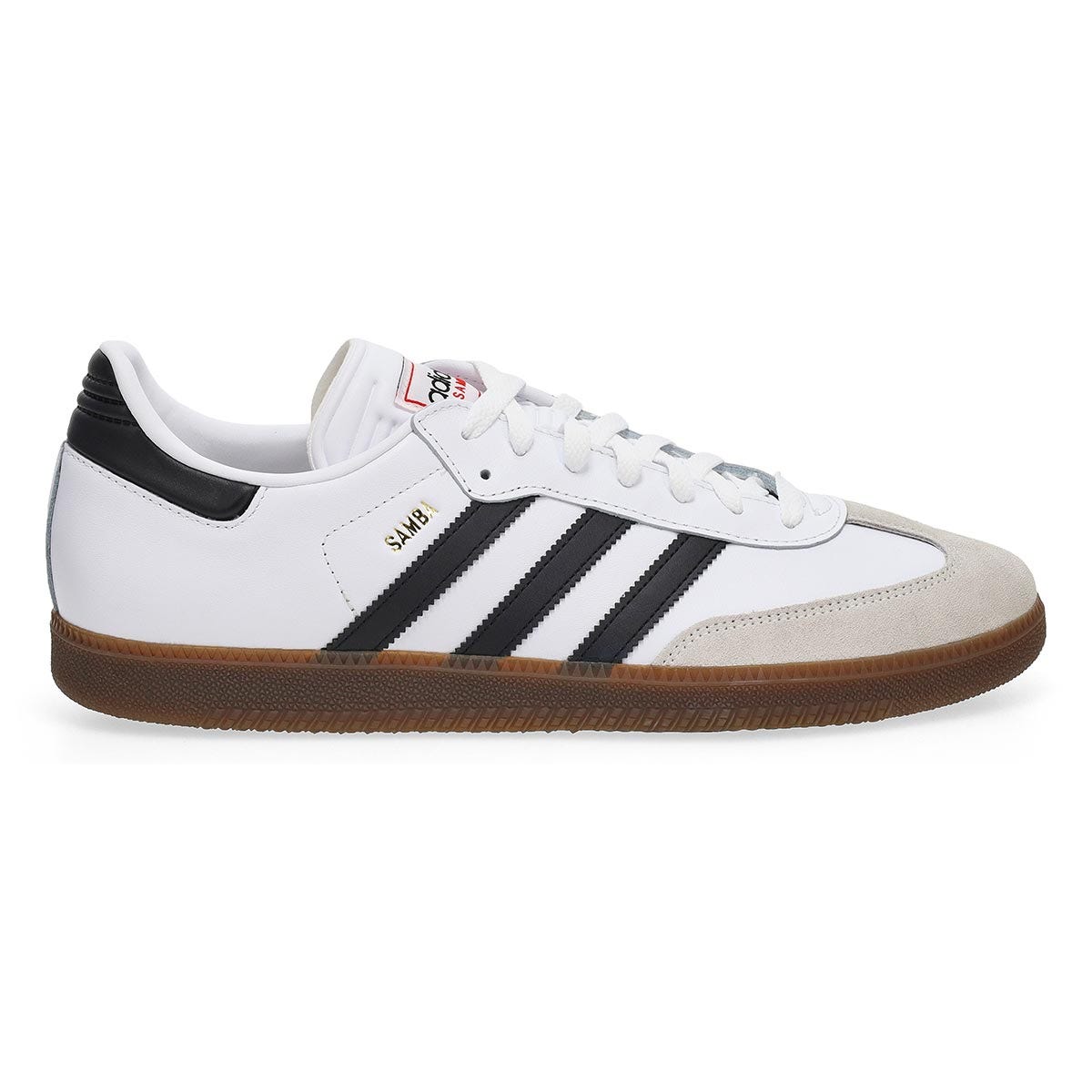 Espadrille lacets unisexe Samba - Noir/Blanc/Rou