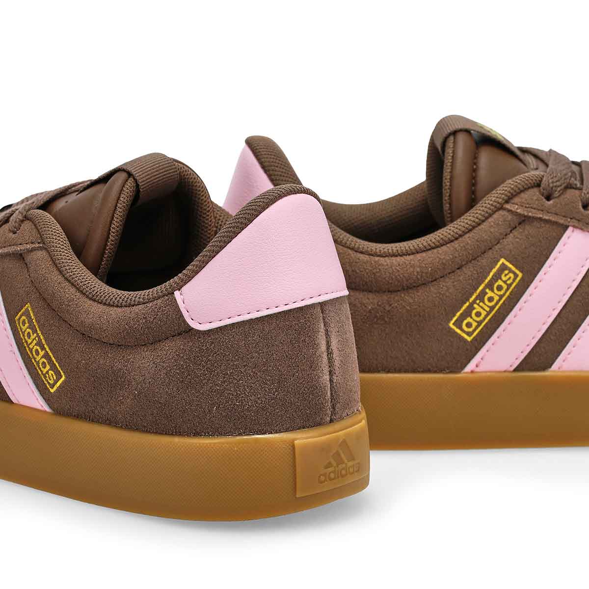 Baskets à lacets VL COURT 3.0, terre/rose clair/or métallique, femmes