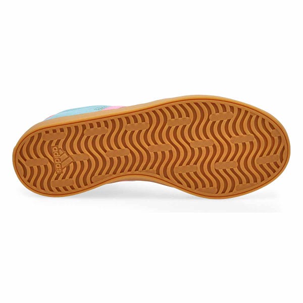 Women's  VL Court 3.0 Lace Up Sneaker - Mint Ton/Bliss Pink/Gold Metallic