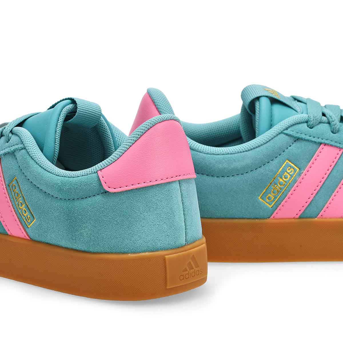 Baskets à lacets VL COURT 3.0, menthe/rose/or métallique, femmes