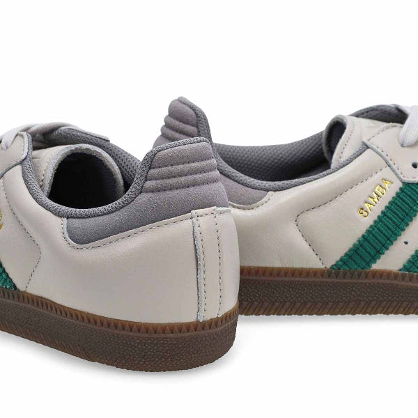 Men's Samba OG Lace Up Sneaker - Grey One/Collegiate Green/Gum5