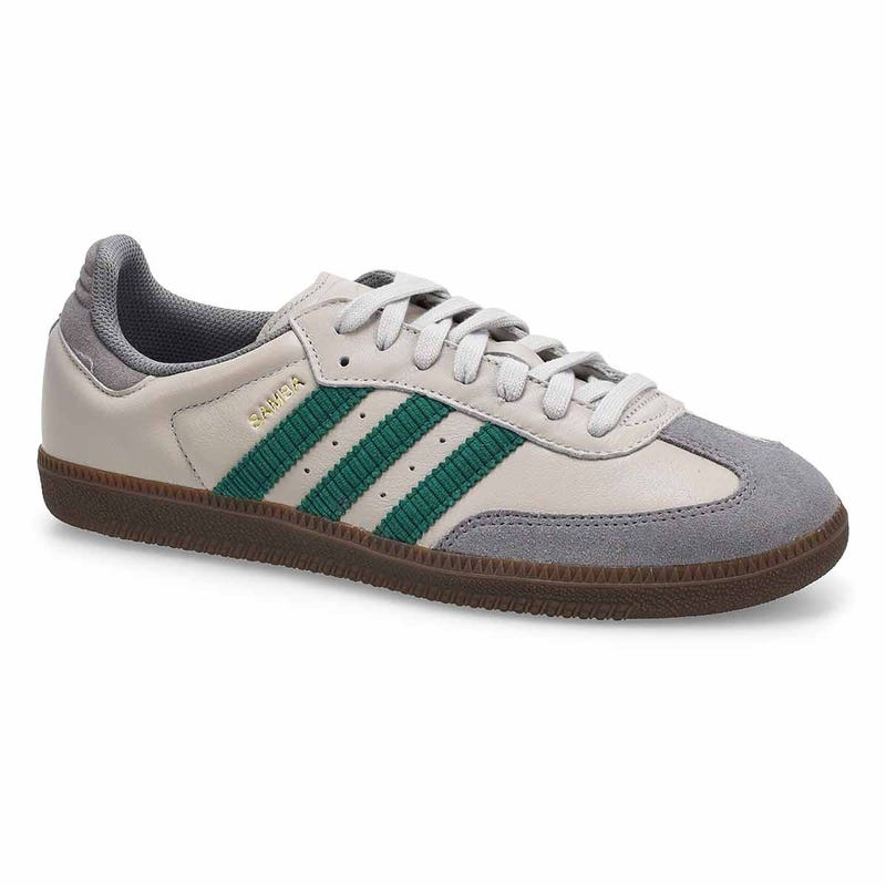 Men's Samba OG Lace Up Sneaker - Grey One/Collegiate Green/Gum5