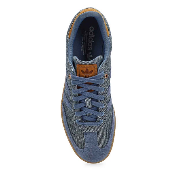 Men's Samba OG Lace Up Sneaker - Blue Denim/Gum4