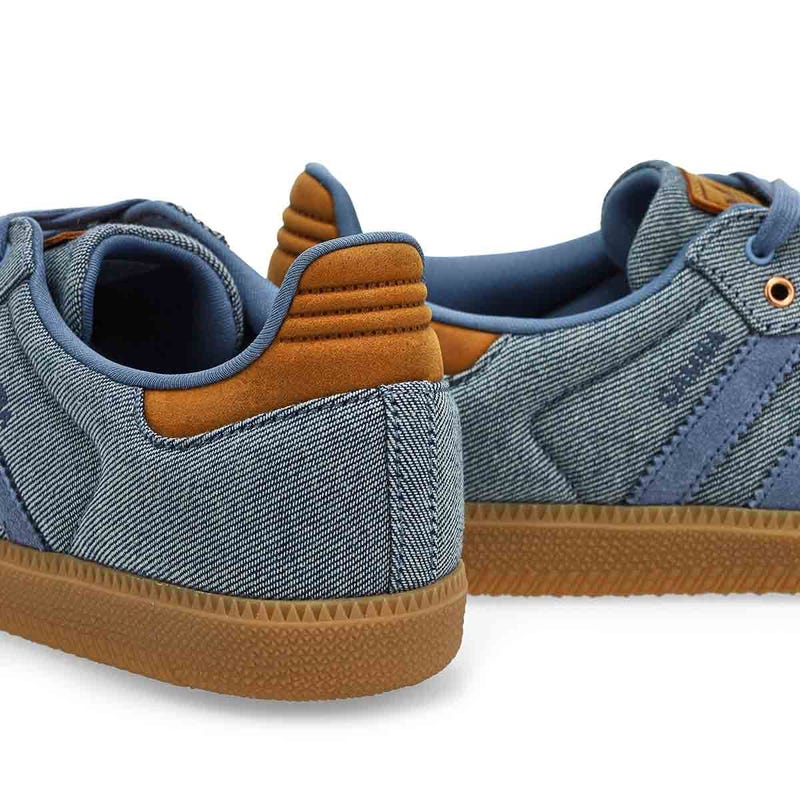 Men's Samba OG Lace Up Sneaker - Blue Denim/Gum4