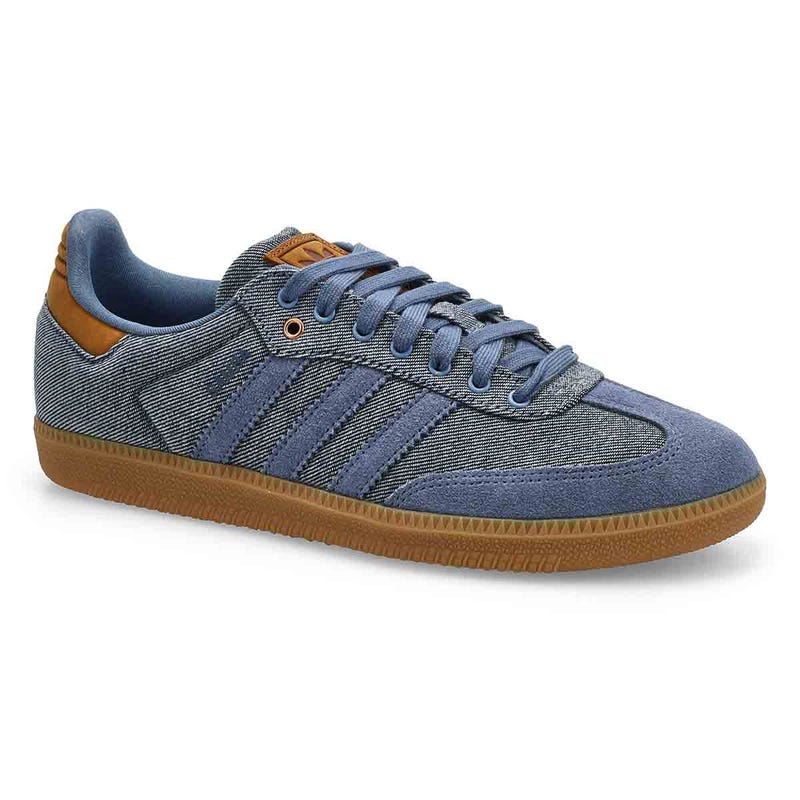Men's Samba OG Lace Up Sneaker - Blue Denim/Gum4