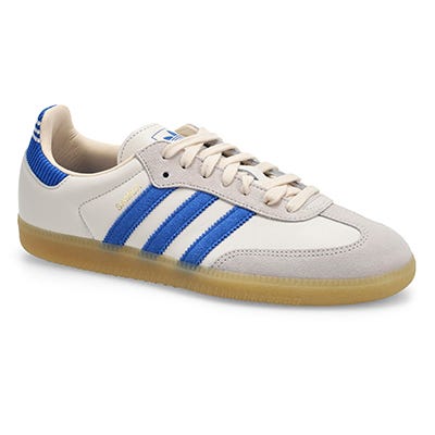 Mns Samba OG Lace Up Sneaker - Cloud White/Blue/Gum3
