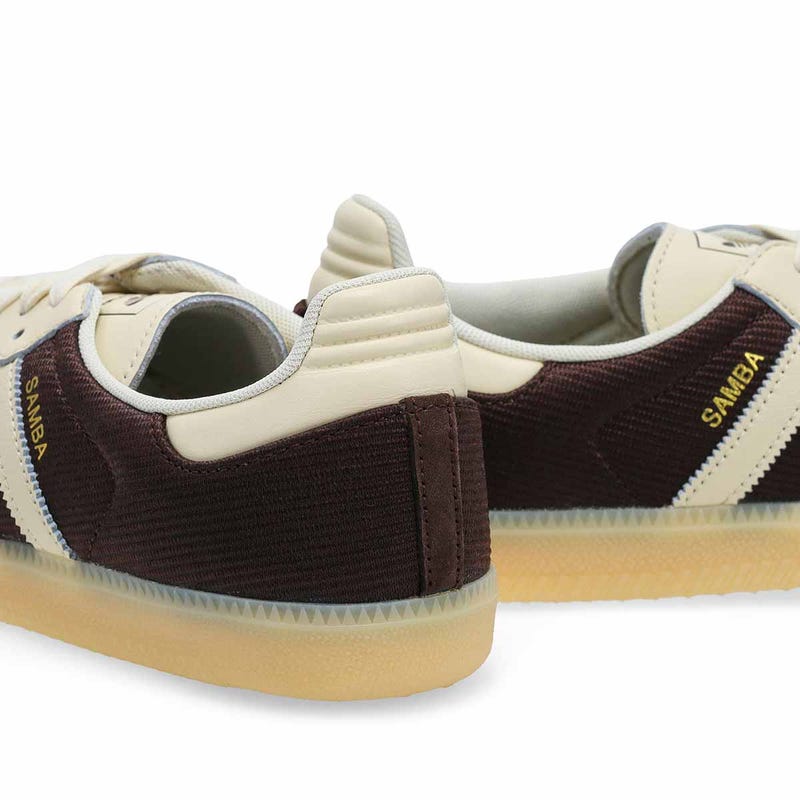 Men's Samba OG Lace Up Sneaker - Aurora Coffee/Cream White/Sand Strata