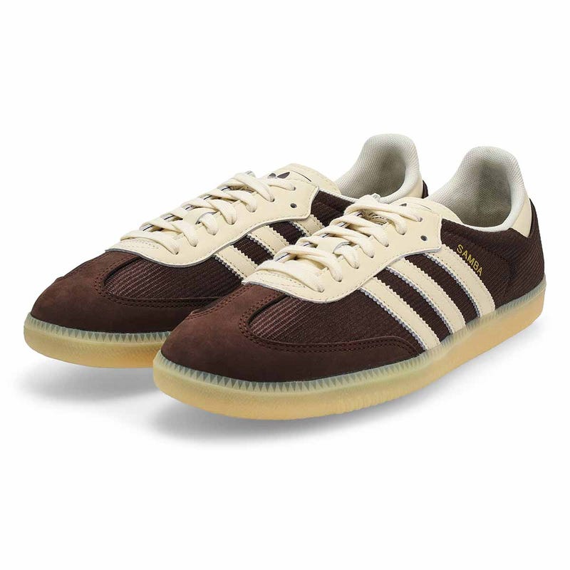 Men's Samba OG Lace Up Sneaker - Aurora Coffee/Cream White/Sand Strata