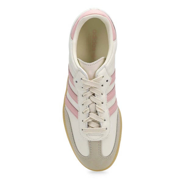 Women's Samba OG Lace Up Sneaker - Off White/Sandy Pink/Gum3