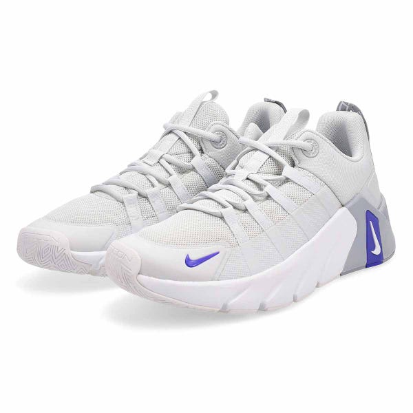 Men's Free Metcon Performance Sneaker - Photon Dust/Off White/Pure Platinum/Violet