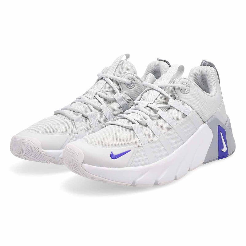 Men's Free Metcon Performance Sneaker - Photon Dust/Off White/Pure Platinum/Violet