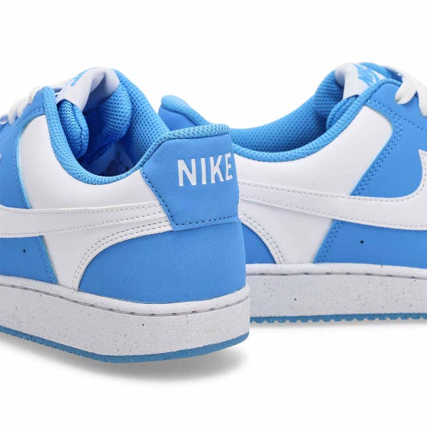 Men's Court Version Lo V2 Lace Up Sneaker - Univ Blue/White