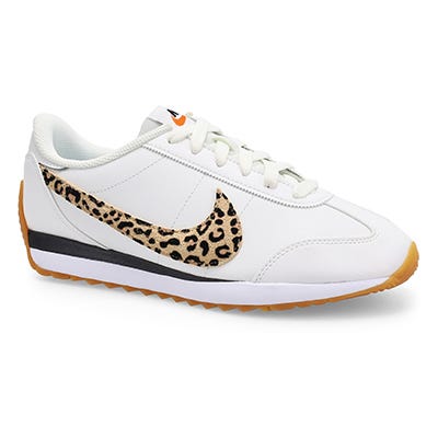 Lds Pacific Lace Up Sneaker - Summit White/Black/Gum/Light Brown