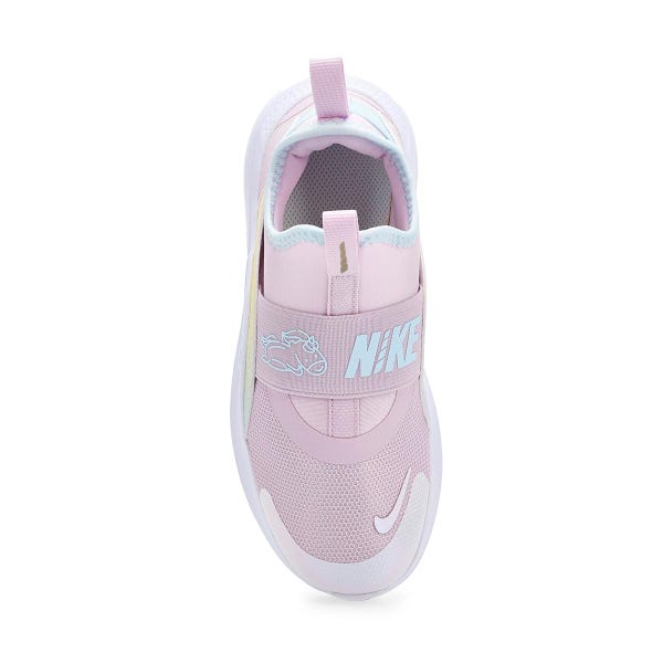 Espadrille à enfiler Flex Runner 4 PS pour filles - Lilas délavé/Bleu glacier/Blanc