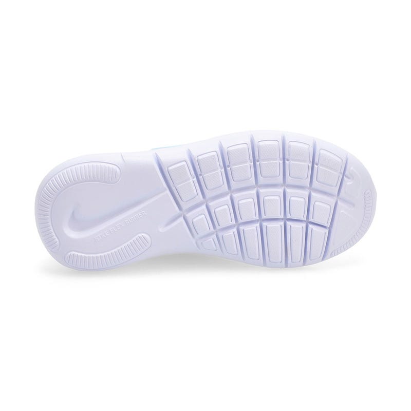 Espadrille à enfiler Flex Runner 4 PS pour filles - Lilas délavé/Bleu glacier/Blanc