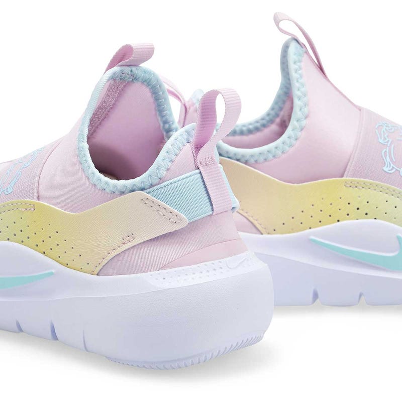 Espadrille à enfiler Flex Runner 4 PS pour filles - Lilas délavé/Bleu glacier/Blanc