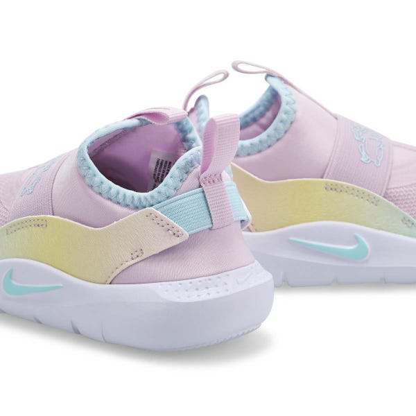 Espadrille à enfiler Flex Runner 4 TD bébé - Bleached Lilac/Glacier Blue/White