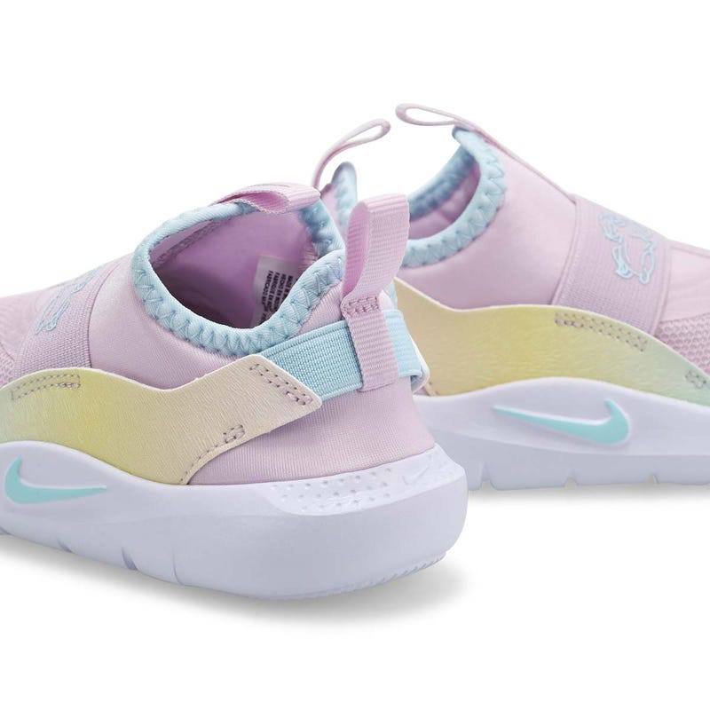 Espadrille à enfiler Flex Runner 4 TD bébé - Bleached Lilac/Glacier Blue/White
