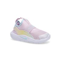 Espadrille à enfiler Flex Runner 4 TD bébé - Bleached Lilac/Glacier Blue/White
