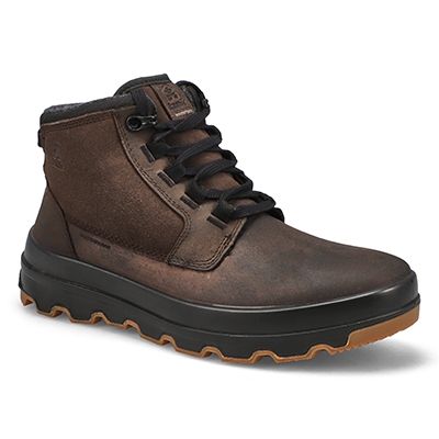 Mns Inception M Waterproof Winter Boot - Dark Brown