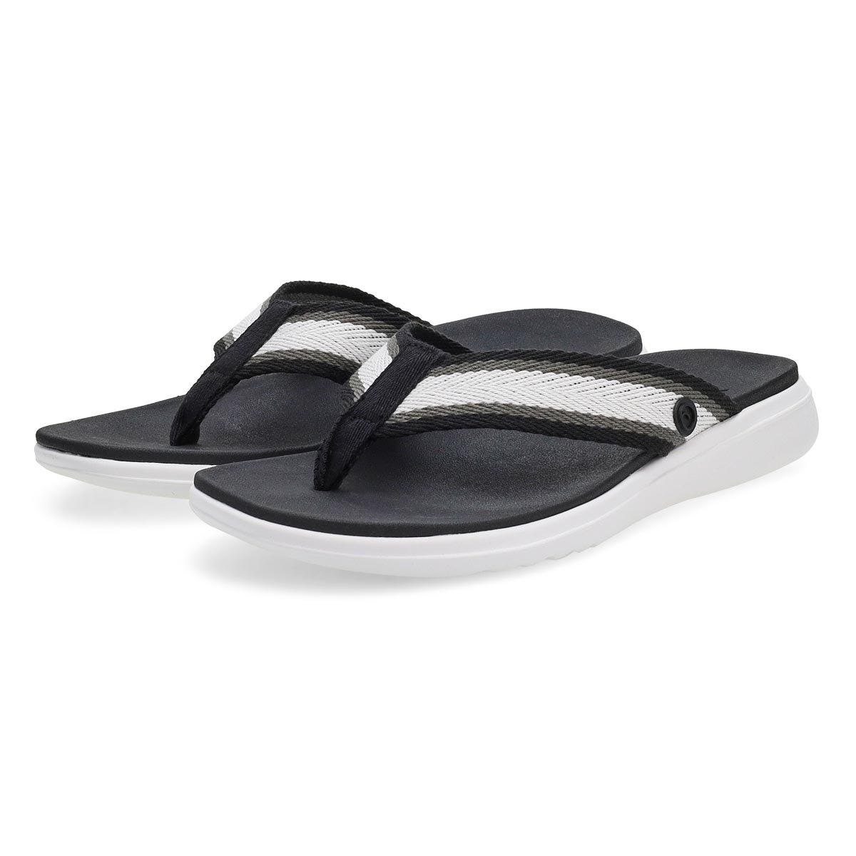 Tong dcontracte INDIGO, noir/multi, femmes