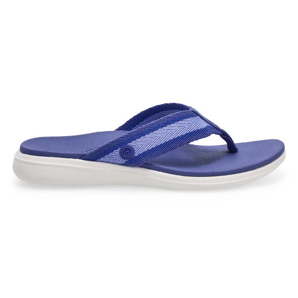 Tong décontractée INDIGO, bleu marlin/multi, femme