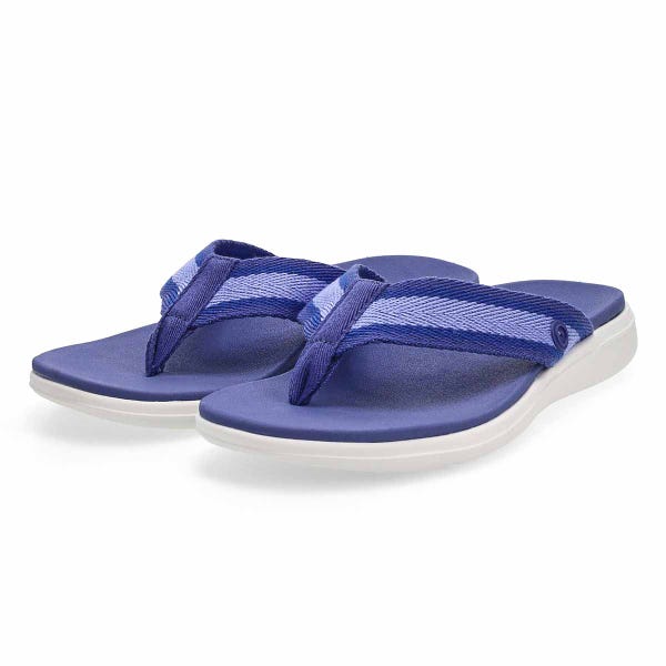 Tong décontractée INDIGO, bleu marlin/multi, femme
