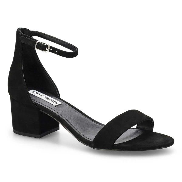 Sandale habillée INVEST 1, suède noir, femmes