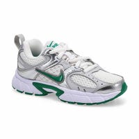 Boys'  V5 BP Performance Sneaker - White/Malachite/Vast Grey/Metalic Silver
