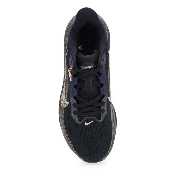 Women's Pegasus 42 Keely Hodgkinson Performance Sneaker - Summit White/Metallic Silver/Sail/Black.