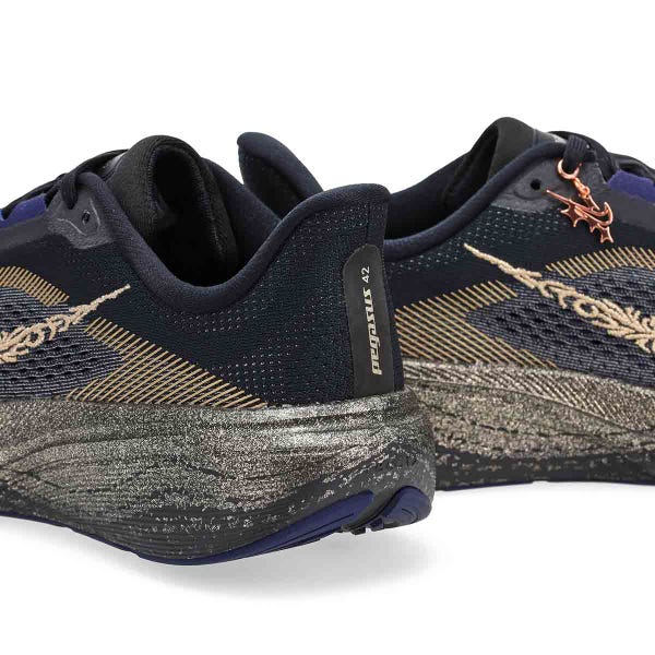 Women's Pegasus 42 Keely Hodgkinson Performance Sneaker - Summit White/Metallic Silver/Sail/Black.
