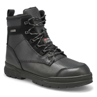 Botte d'hiver imperméable à lacets ISAAC, noir, hommes