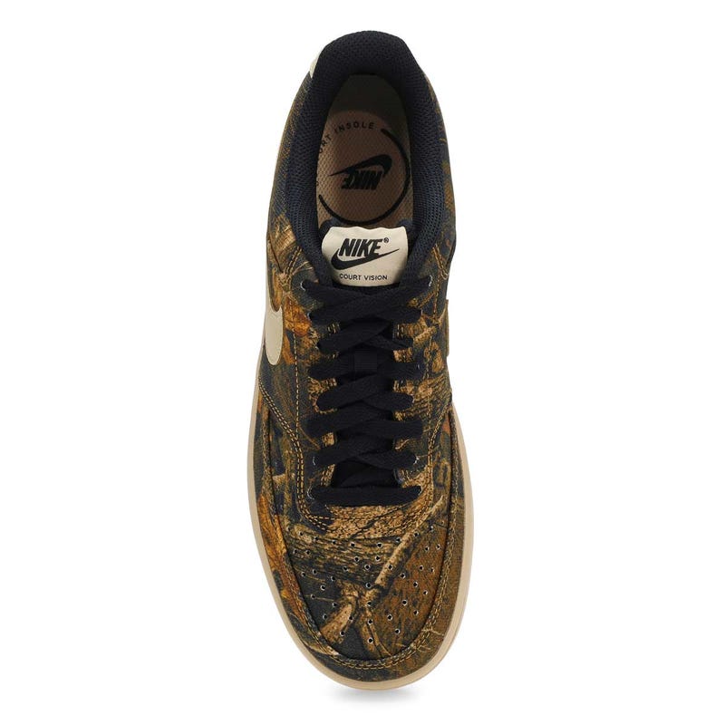 Men's Court Vision SE Sneaker - Multi Colour/Rattan/Black