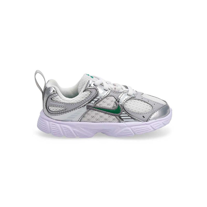 Infants' B V5 BT Performance Sneaker - White/Malachite/Vast Grey/Metalic Silver