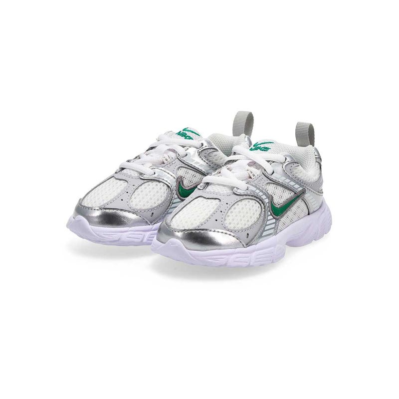 Infants' B V5 BT Performance Sneaker - White/Malachite/Vast Grey/Metalic Silver