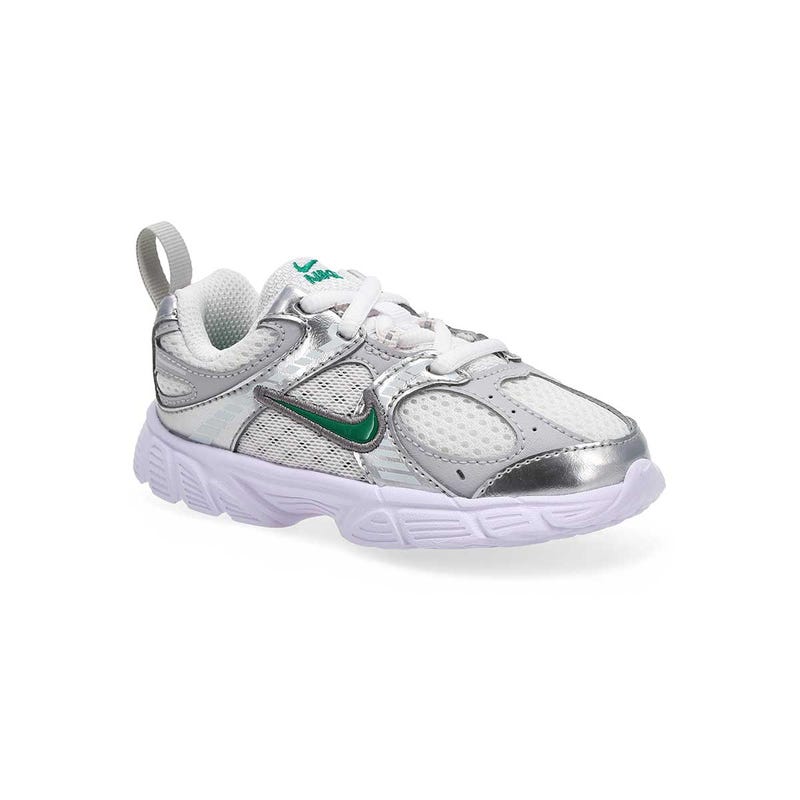 Infants' B V5 BT Performance Sneaker - White/Malachite/Vast Grey/Metalic Silver