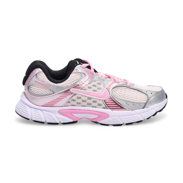 Girls'  V5 RNR BG Performance Sneaker - Pearl Pink/Pink Rise/Metallic Silver