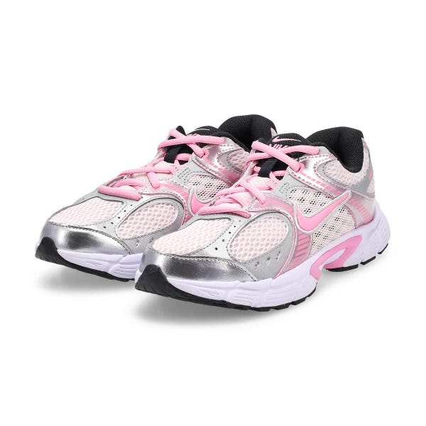Girls'  V5 RNR BG Performance Sneaker - Pearl Pink/Pink Rise/Metallic Silver