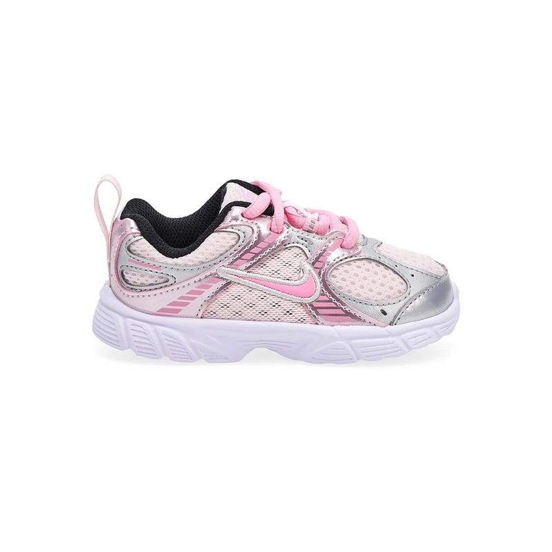 Infants'  V5 RNR Lace BT Performance Sneaker - Pearl Pink/Pink Rise/Metallic Silver