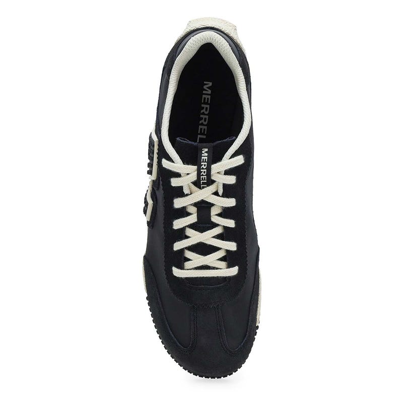 Women's  Relay Fly Vent Lace Up Performance Sneaker - Black/Black