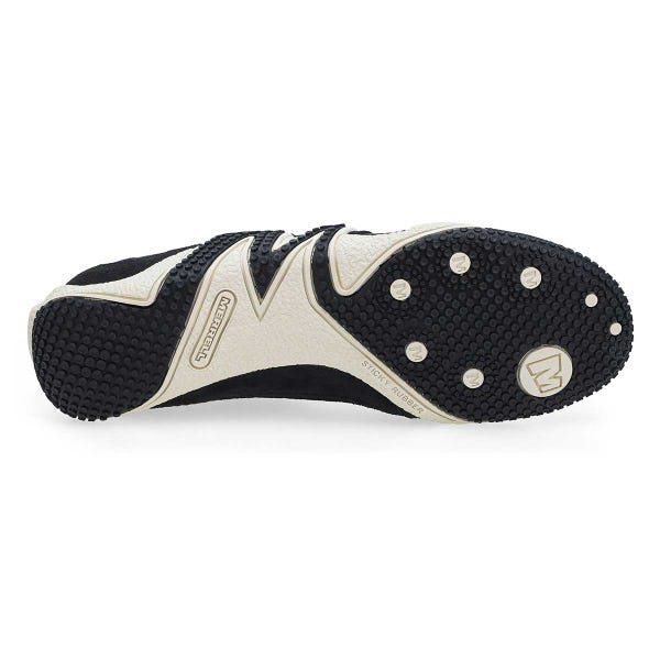 Women's  Relay Fly Vent Lace Up Performance Sneaker - Black/Black