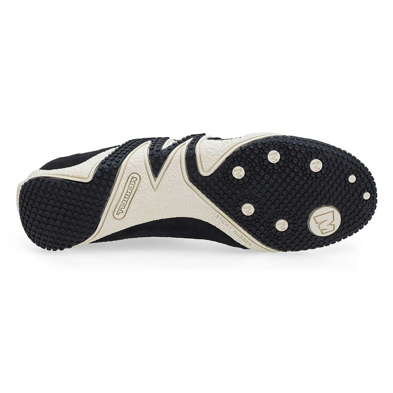 Women's  Relay Fly Vent Lace Up Performance Sneaker - Black/Black