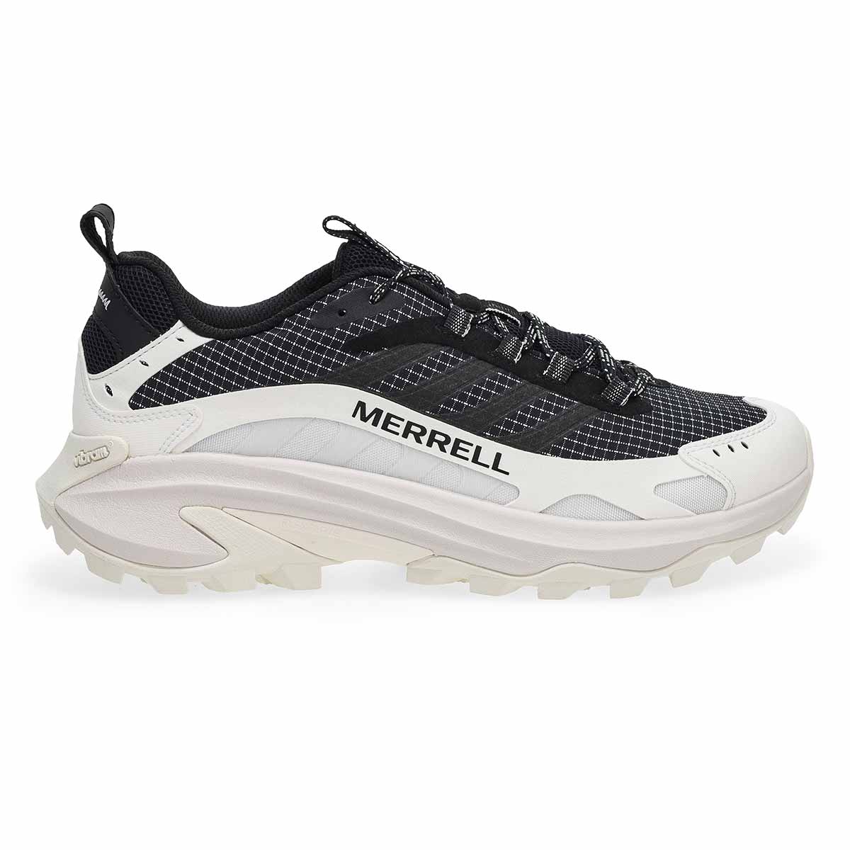 Men's Moab Speed 2 Sport Lace Up Hiking Shoe - Black/White