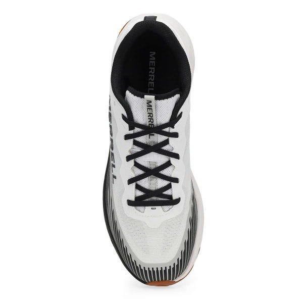 Men's Agility Peak 6 Lace Up Performance Sneaker  - White/Black
