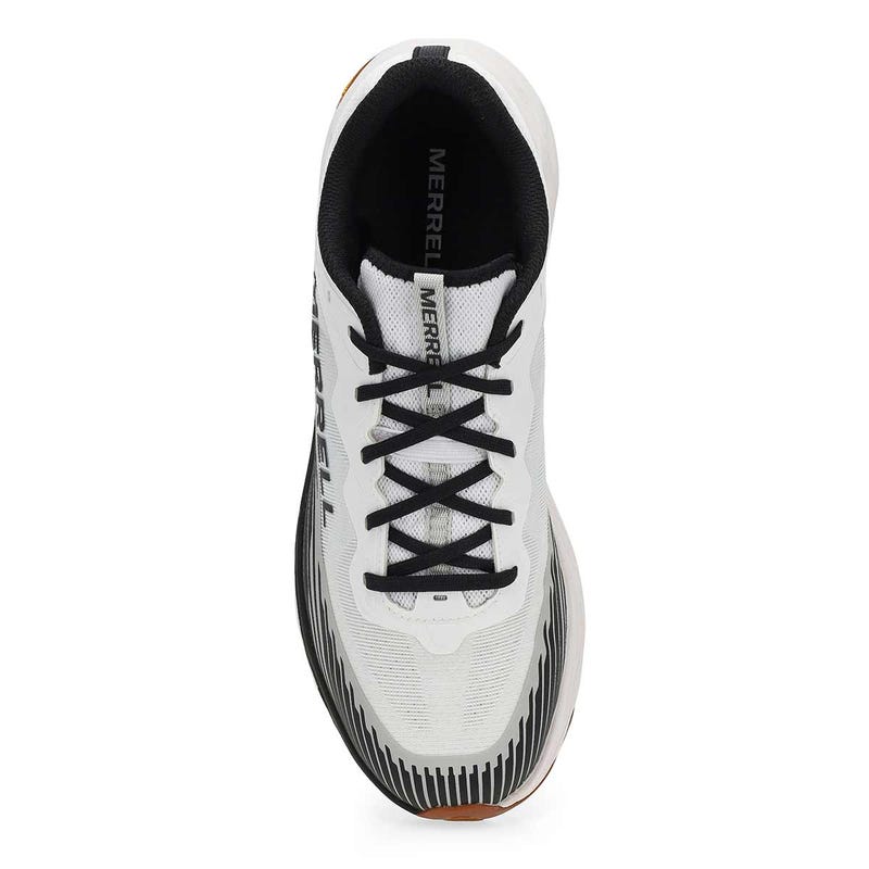 Men's Agility Peak 6 Lace Up Performance Sneaker  - White/Black